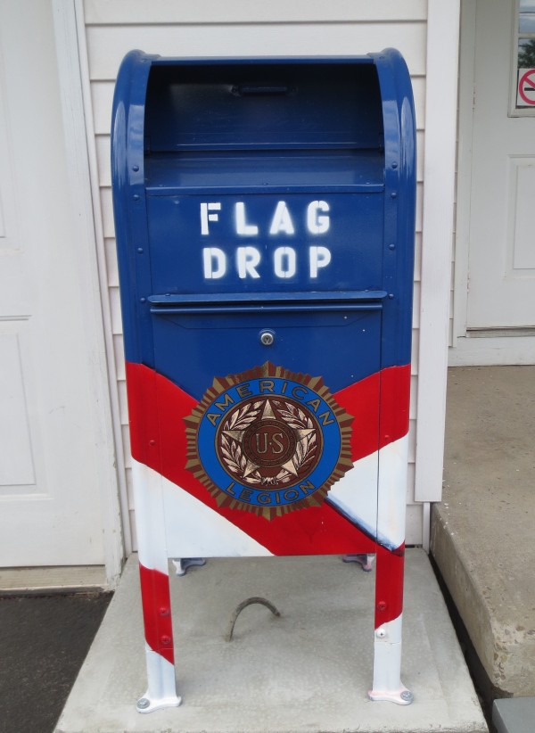 Flag Drop Box in Franklin Legion